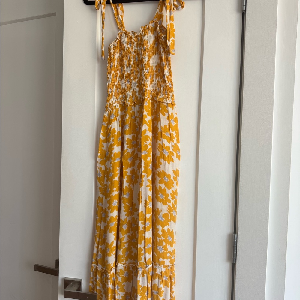Sunny Floral Midi Dress